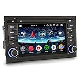 Erisin 7 Zoll 8-Kern 4GB+64GB Android 13 Autoradio GPS Navigation für Audi A4 S4 RS4 RNS-E SEAT...