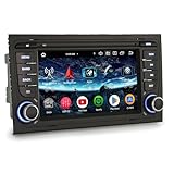 Erisin 7 Zoll 8-Kern 4GB+64GB Android 13 Autoradio GPS Navigation für Audi A4 S4 RS4 RNS-E SEAT...