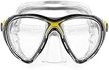 CRESSI Tauchmaske Crystal Big Eyes Evo, gelb