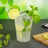 Silverkitchen 30 Cocktailbecher 300ml - bruchsichere Mehrwegbecher wiederverwendbar Cocktail Becher...