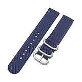 Uhrenarmband, 6 Farben, Nylon-Uhrenarmband, 18 mm, 20 mm, 22 mm, 24 mm, Uhrenarmband, Sportarmband,...