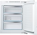 Bosch GIV11AFE0 Serie 6 Einbau-Gefrierschrank, 72 x 56 cm Nische, 72 L, Flachscharnier, Made in...