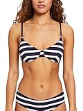 ESPRIT Damen Bikini-Top mit Bügel-Cups, Navy 3, D42 / 85C