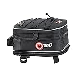 QBag Hecktasche Motorradtasche - Flexibler Stauraum, Robustes Design - Spanngummis Eigenschaft -...