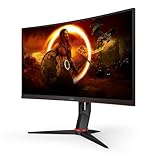 AOC Gaming C32G2ZE - 32 Zoll FHD Curved Monitor, 240 Hz, 1ms, FreeSync Premium (1920x1080, HDMI,...