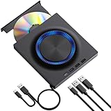Whltzf Schlankerer Externer Laufwerksbrenner Brenner Mit USB3.0-Hochgeschwindigkeitsübertragung Und...