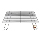 Activa Eckiger Grillrost Massiver Grill Rost Verchromt 67 x 40 cm