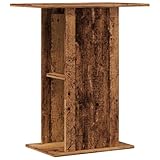 vidaXL Aquariumständer Altholz-Optik 36x60,5x72,5 cm Holzwerkstoff