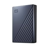 WD My Passport Ultra externe Festplatte 6 TB (mobiler Speicher, Metallgehäuse, herunterladbare...