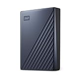 WD My Passport Ultra externe Festplatte 6 TB (mobiler Speicher, Metallgehäuse, herunterladbare...