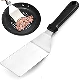 Pfannenwender, Koch und Grillutensilien, BBQ-Spachtel für BBQ Disk Feuerplatte Oder Küche,...
