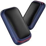 Gaiatop Taschenwärmer Handwärmer Elektrisch 2-Pack mit Magnet, 4000mAh USB Wiederverwendbar, 3s...