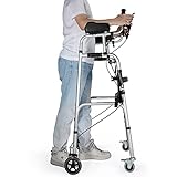 Rollator Rollator Klappbar Rollator Rollator mit Sitz - Schwerlast 4-Rad Mobilitätshilfe für...