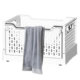 Rolling Storage Bin for Pantry | Folding Book Basket Student Schlafzimmer Apartment Items Box...