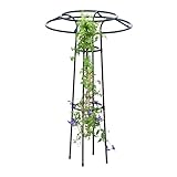 Baoqifong Outdoor Rankhilfe,Rankhilfe für Gemüsepflanzen | Robustes Regenschirm-Spalier Für...