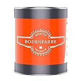 BEKATEQ Betonfarbe Anthrazitgrau 1l Bodenbeschichtung, Fußbodenfarbe für außen & innen I...