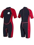 Summshall 2.5mm Neoprenanzug Kinder | Thermischer Badeanzug für Schwimmen Tauchen Surfen |...