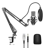 Neewer® nw-700 Professional Studio Rundfunk Aufnahme Kondensator Mikrofon & nw-35 verstellbar...