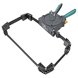wolfcraft Einhand-Rahmenspanner 3681000 – Bandspanner zur schnellen Fixierung von Brettern &...