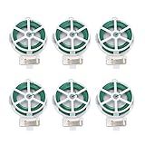 DANAIXZ 6 Stück hochwertiger grüner Twist-Gartendraht zur Pflanzenunterstützung, Rankentraining,...