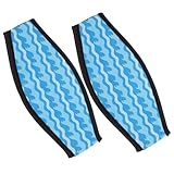 ANDRESLAD 2 Stück Taucherbrillen Bandabdeckung Hautfreundliches Stoffband mit Modischem Muster...