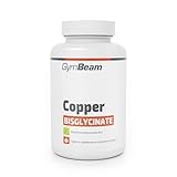 GymBeam Kupfer (Kapseln) - Mit 2 mg Kupfer pro Tagesdosis, Kupferbisglycinat in Chelatform,...