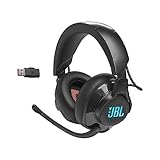 JBL Quantum 610 Over-Ear Gaming Kopfhörer – Wireless 2,4 GHz und 3,5 mm Klinke – Mit...