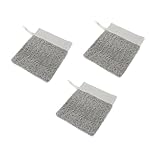 Homoyoyo 3 STÜCKE Teiliges Body Cleaning Waschhandschuhe aus Robustem Leinen mit Reichhaltigem...