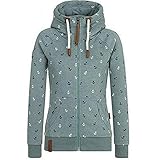 Newbestyle Jacke Damen Sweatjacke Hoodie Sweatshirt Oberteile Damen Pullover Kapuzenpullover Pulli...