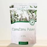 VivaNutria Camu Camu Pulver 500g I Vitamin C Pulver I Camu-Camu Superfood Pulver für Smoothies &...