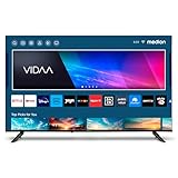 MEDION X15015 (MD 31641) 125,7 cm (50 Zoll) Fernseher (Smart-TV, 4K Ultra HD, HDR, VIDAA Store,...