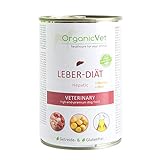 OrganicVet Hund Nassfutter Veterinary Leber-Diät, 6er Pack (6 x 400 g)