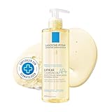 La Roche-Posay Lipikar Dusch- & Badeöl AP+, Rückfettendes Dusch- und Badeöl bei sehr trockener...