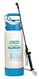 Gloria Drucksprüher CleanMaster cm 50 | 5 L Reinigungssprüher | Für Säuren, Laugen,...