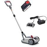 IKRA Akku Einhandmäher Rasenmäher ICHM 20 (ICM 2021) mit Mulchfunktion, für kleine Rasenflächen...