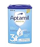 Aptamil Pronutra 3 – Folgemilch nach dem 10. Monat, Mit DHA & ARA, Ohne Palmöl, Babynahrung,...