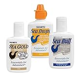 McNett Antibeschlagmittel-Set Sea Drops, Sea Gold, Sea Buff