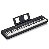 Yamaha Digital Piano P-45B, schwarz – Elektronisches Klavier für Einsteiger für authentisches...
