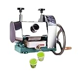 Manueller Zuckerrohr-Entsafter Edelstahl Zuckerrohr-Presse Extraktor mit Handrad...