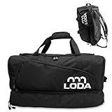 LODA Team (68L) Multifunktions-Sporttasche - Vielseitig & Robust, Rucksackfunktion, Schuh- &...