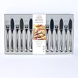 Kochmann Fischbesteck-Set 12-teilig aus Edelstahl - Besteck für Fischliebhaber