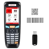 JRHC 2D Inventar Barcode-Scanner und Sammler mit 2.4GHz Wireless USB Empfänger Multifunktionaler...
