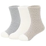 Durio Kuschelsocken Kinder Warme Socken Dicke Stoppersocken Anti Rutsch Wintersocken Hausschuhsocken...