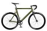bonvelo Singlespeed & Fixie Bike RAKEDE Kedde Olive Größe 59cm - Olivgrün (Modell 2023)