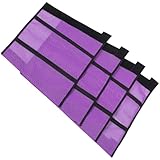 KOCKSHION 4 Stück Atmungsaktive Pferde Fliegenstiefel mit Netzgewebe und Integrierter Stütze für...