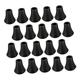 Parliky 20 Stück Trommel Gummi Füße Drum Stand Pad Anti rutsch Schutz für Schlagzeugbeine Drum...