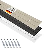 D-TACK Übergangsprofil Alu zum Schrauben inkl. Schrauben & Dübel | Breite 37 mm | Länge 1 m |...