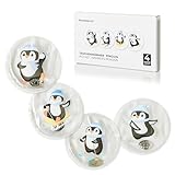 Nordstern Taschenwärmer Handwärmer Pinguin 4er Pack - Wiederverwendbare Taschenheizkissen...