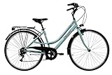 Discovery Adventures Trekkingrad 28 Zoll Damen-VTC – 6 Gänge – Shimano TY21 + Vorbau...