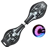 Sumeber Waveboard Kinder Street Surfen Caster Torsion Skateboard Double Decks Casterboards für...